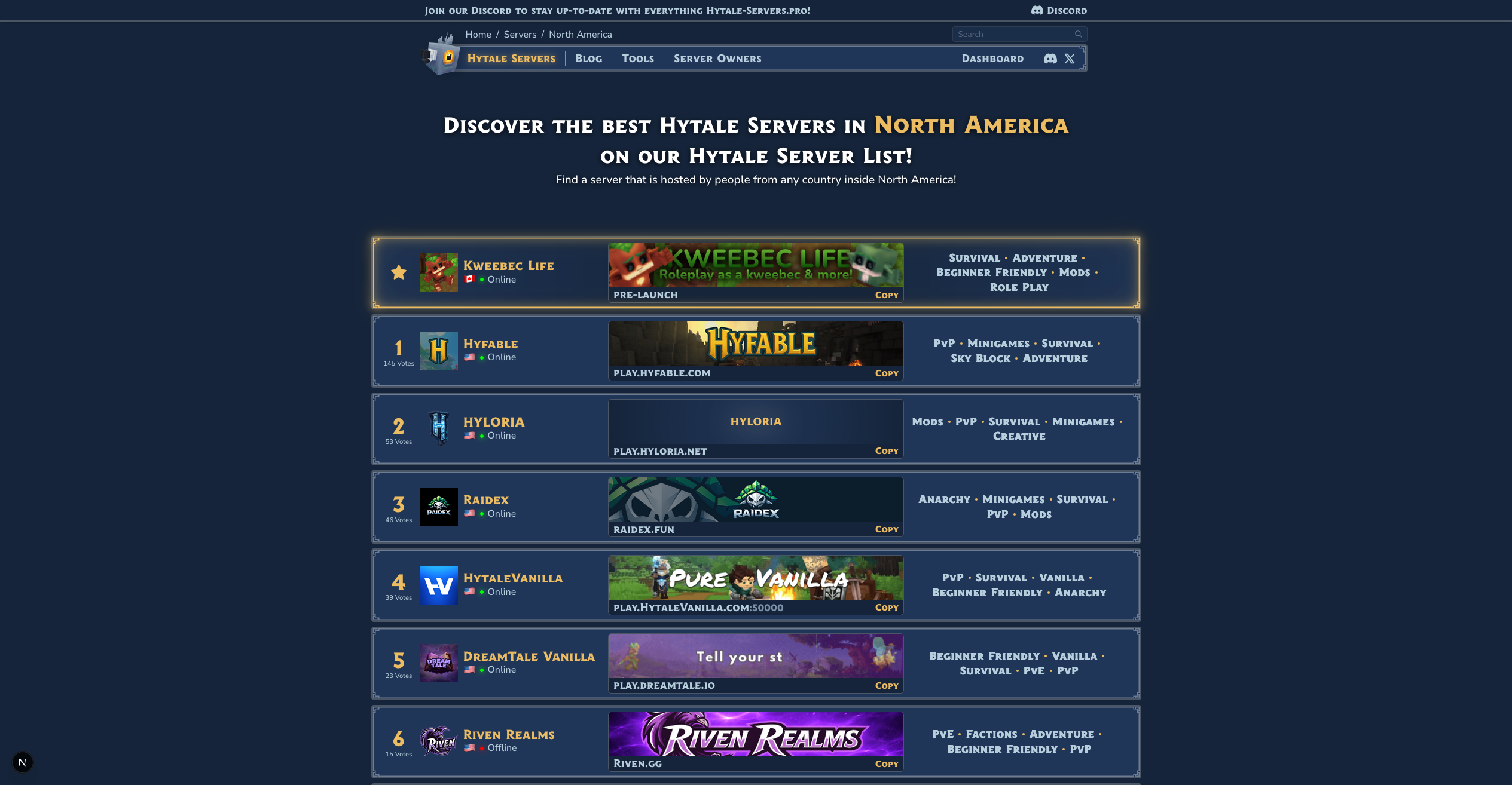 Regional Promoted Server Example